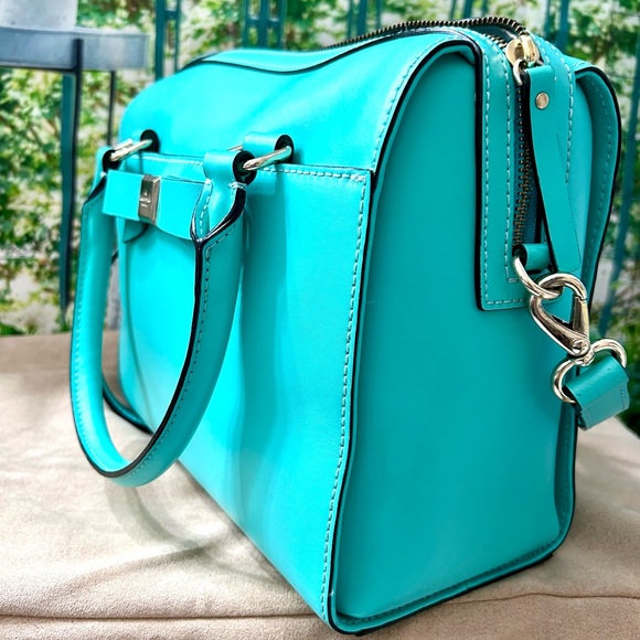 Kate Spade New York Montford Park Ashton Smooth Leather Satchel WKRU3043 - Picture 6 of 9